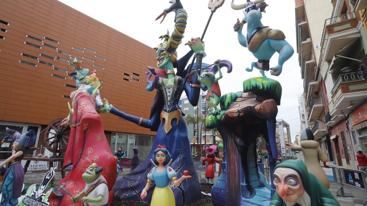 La falla de Nou Mercat de Algemesí, primer premio de 2025.