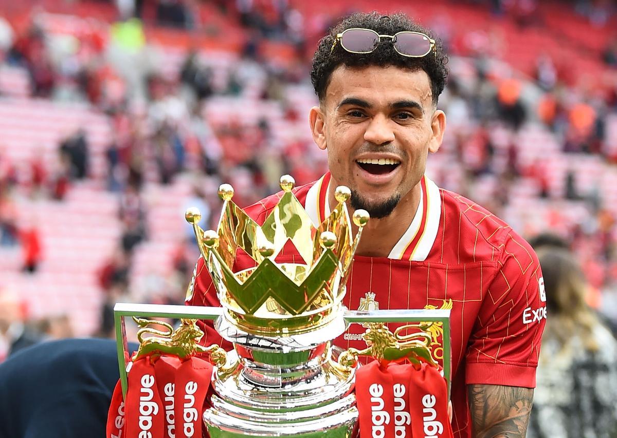 Luis Díaz levantó la Premier League con el Liverpool