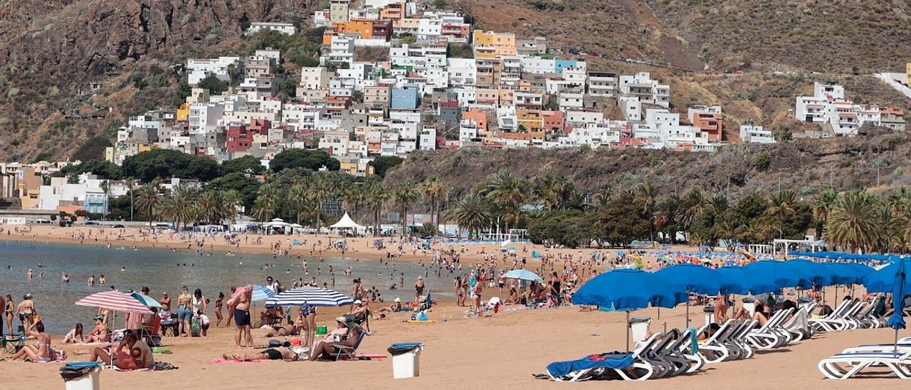 Playa de Las Teresitas, en Santa Cruz de Tenerife.