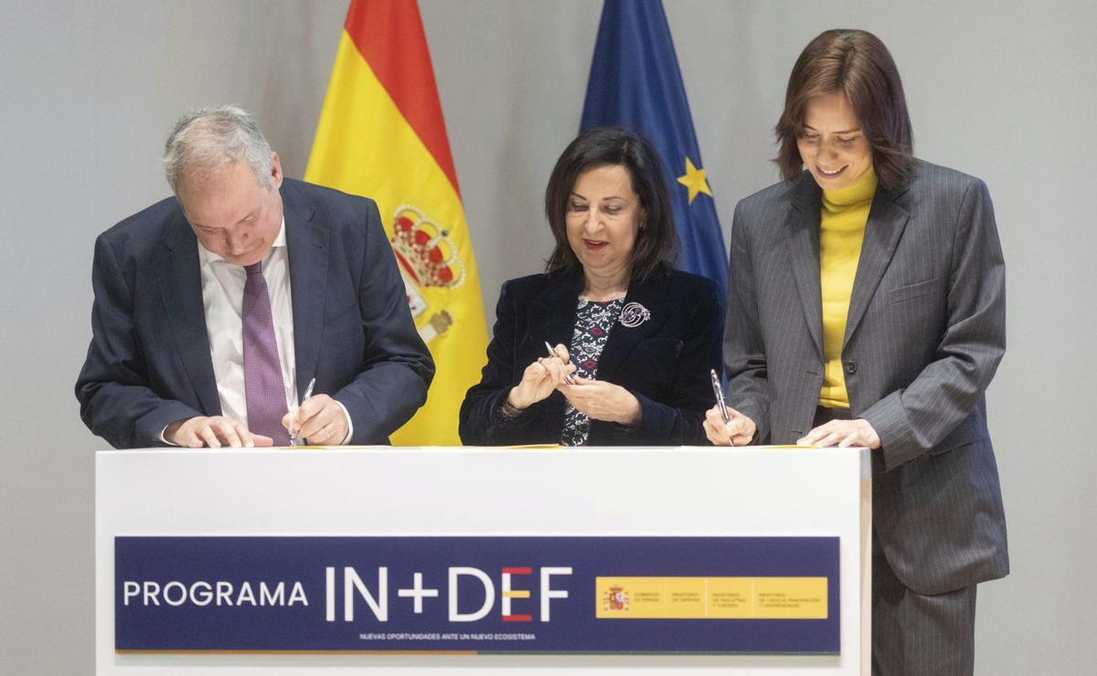 Indústria, Defensa i Ciència s’alien per impulsar el programa IN+DEF