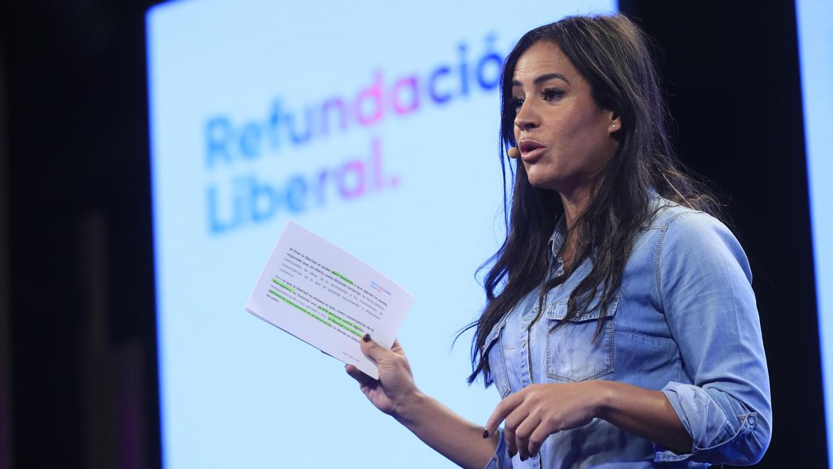 La coordinadora del equipo político para la Refundación, Begoña Villacís.
