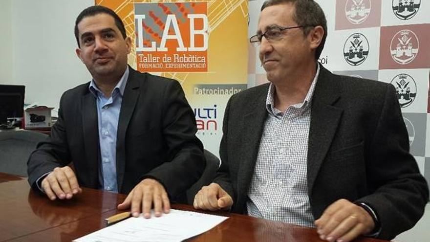 El Ayuntamiento de Alcoy y Multiscan crean un laboratorio de robótica en el Ágora