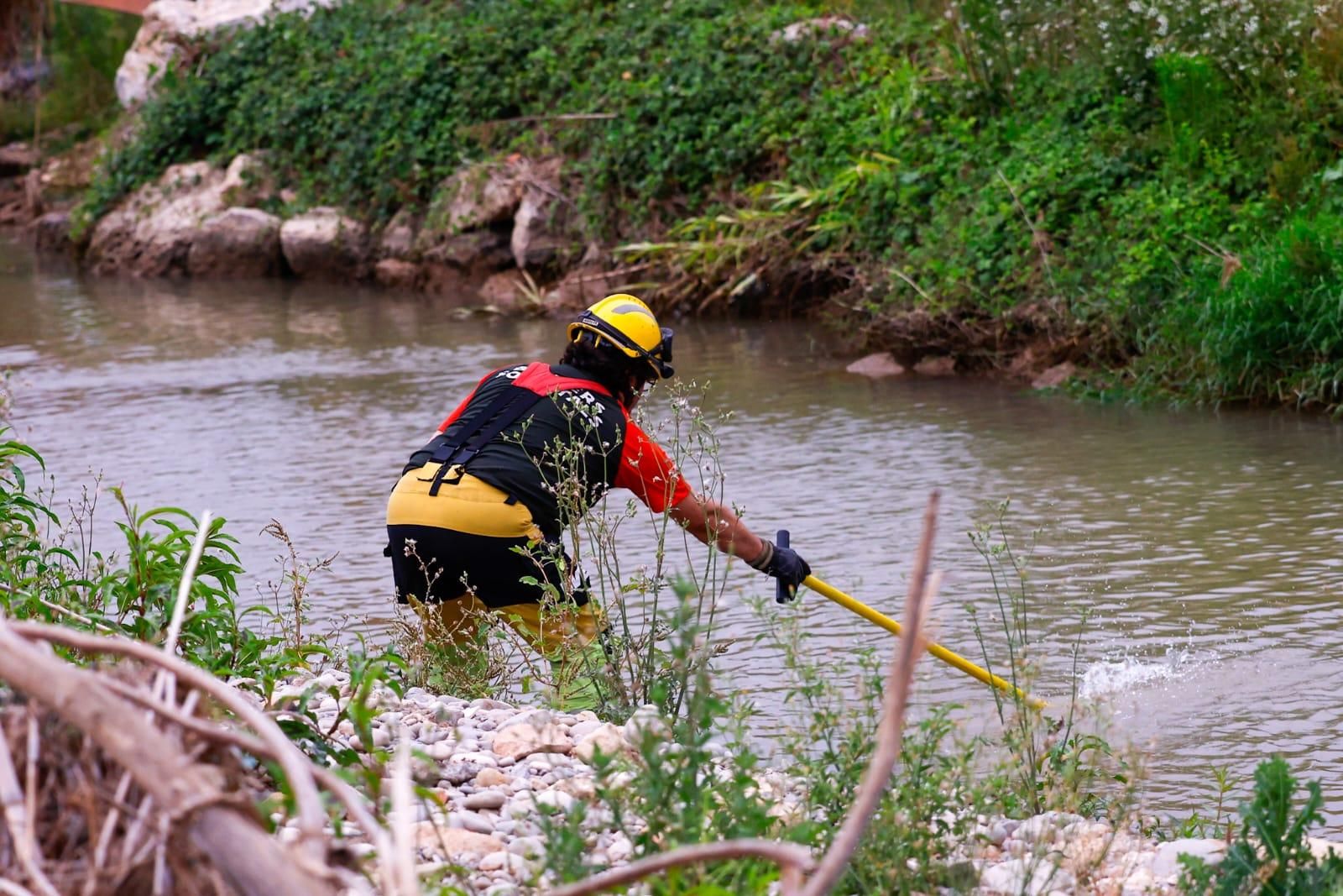 Buscan a un joven desaparecido en el río Túria