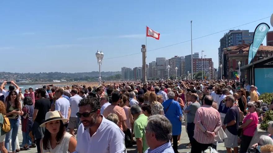 La danza prima de las fiestas de Begoña, en Gijón