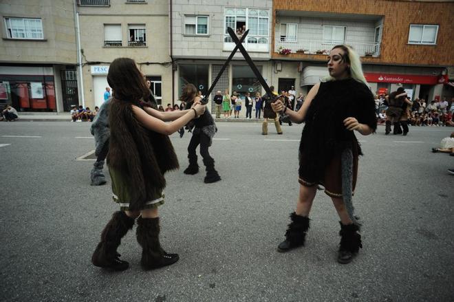 Recreación de la Romería Vikinga de Catoira 2017