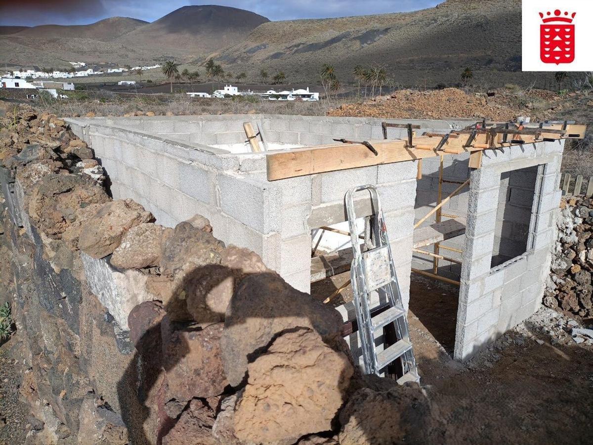 Construcciones ilegales en suelo rústico en Lanzarote