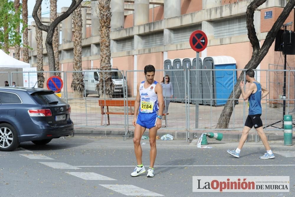 Media Maratón de Murcia: llegada (1ª parte)