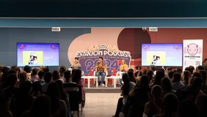 Un evento de la edición anterior de Estación Podcast.