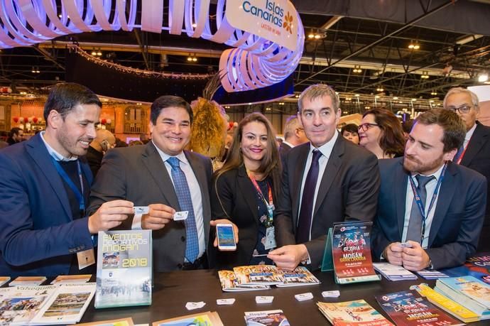 Inauguración de Fitur 2018. Madrid