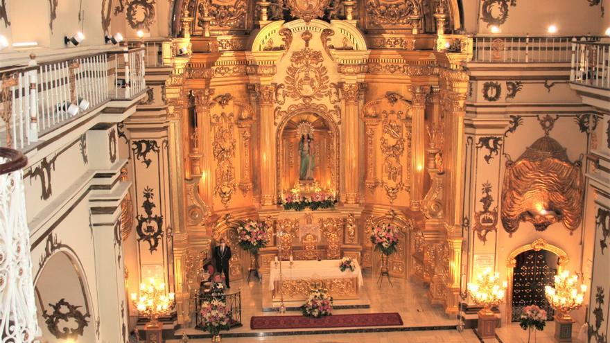 Eucaristía del Paso Blanco de Lorca en honor a San Juan Evangelista