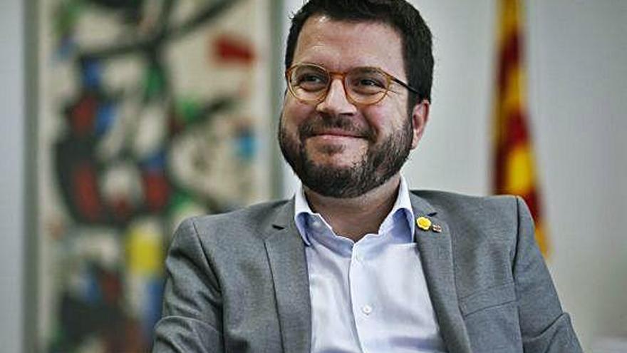 El vicepresident de la Generalitat, Pere Aragonès.