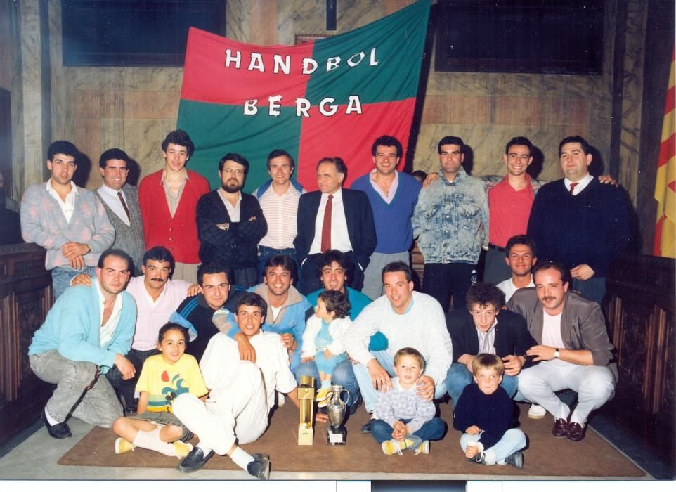 Imatges històriques del club handbol berga