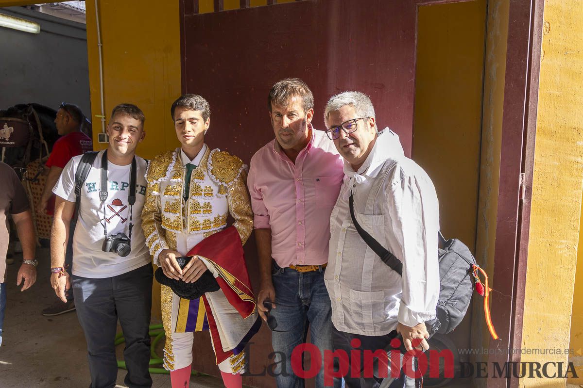 Tarde histórica en Abarán con la alternativa de José María Trigueros y el indulto de Tomás Rufo, junto a Castella salieron a hombros