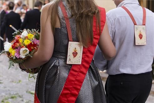 Procesión a la basílica de Sant Pasqual