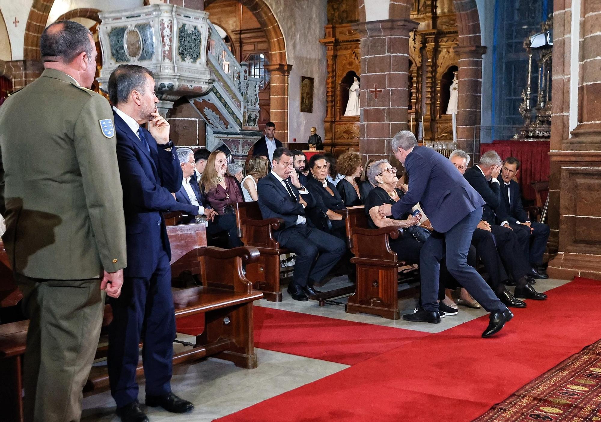 Funeral en memoria del expresidente Manuel Hermoso