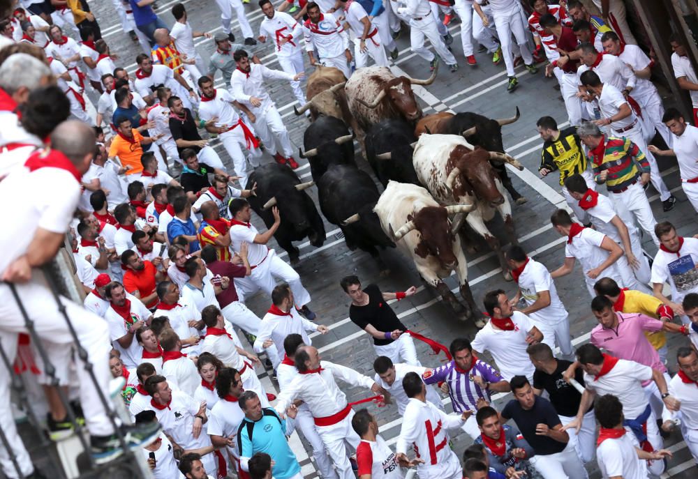 Quart encierro dels Sanfermines 2018