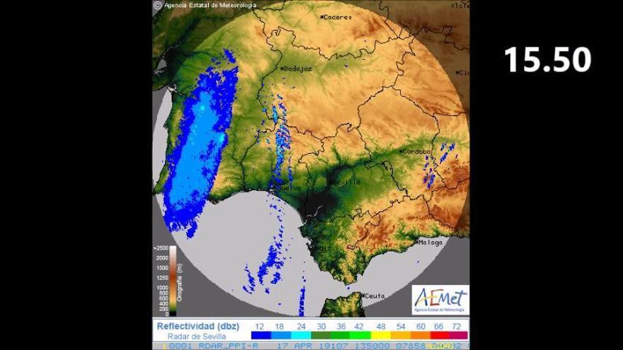 Una noche del Miercoles Santo pasada por agua