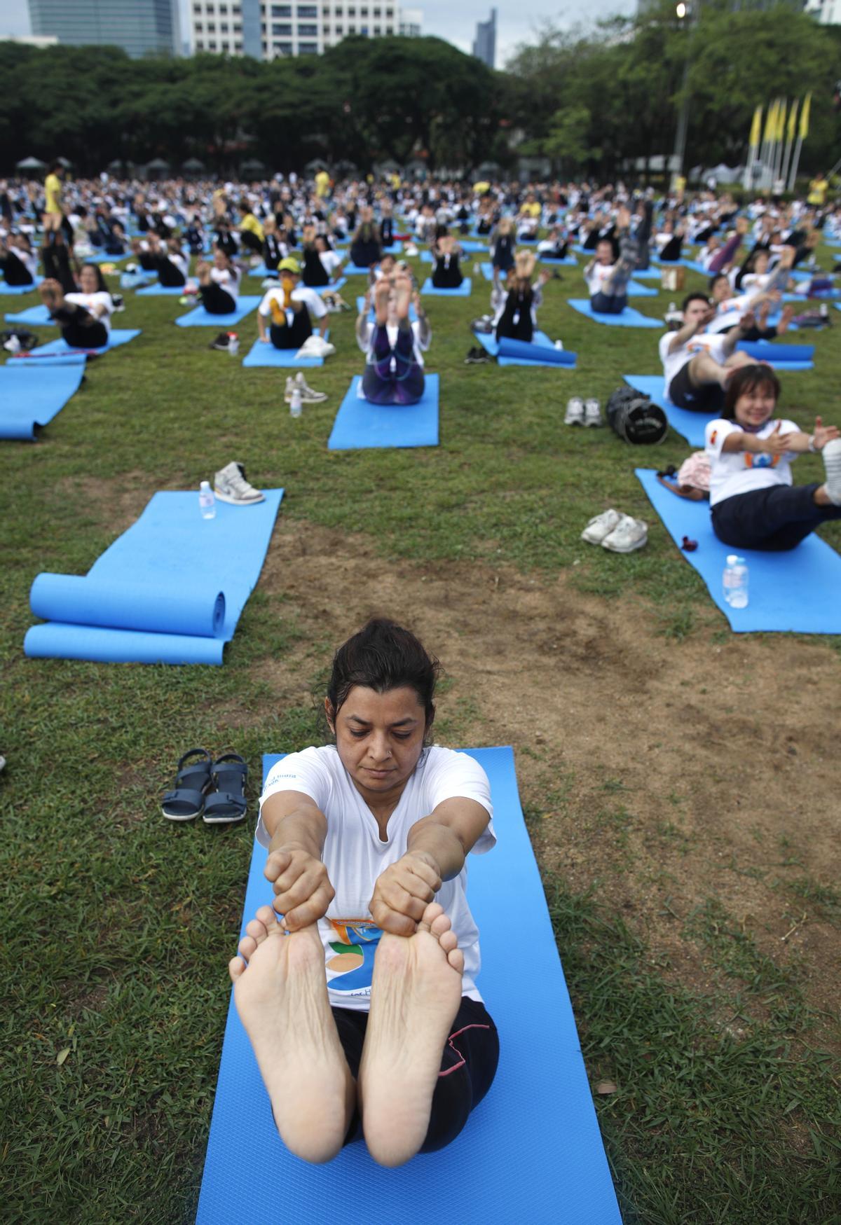 Día Internacional del Yoga en la India