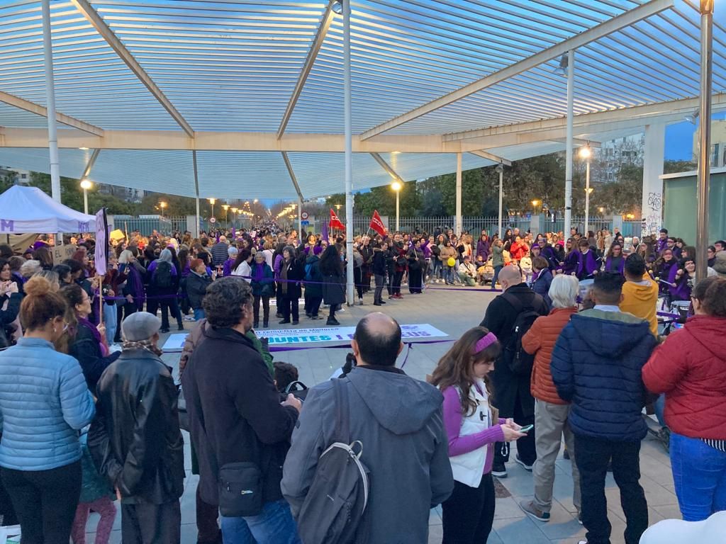 Miles de personas recorren Palma en la manifestación feminista del 8M