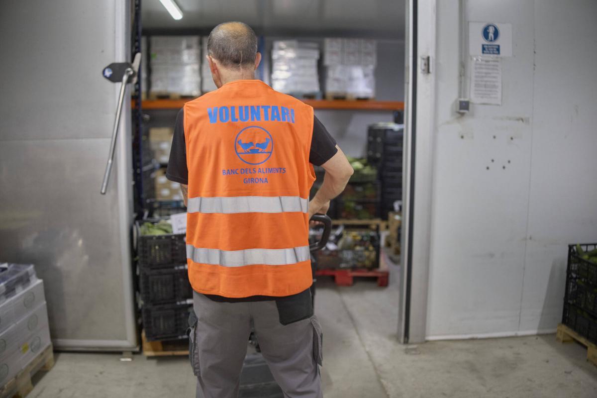 Les imatges del Banc d'Aliments de Girona