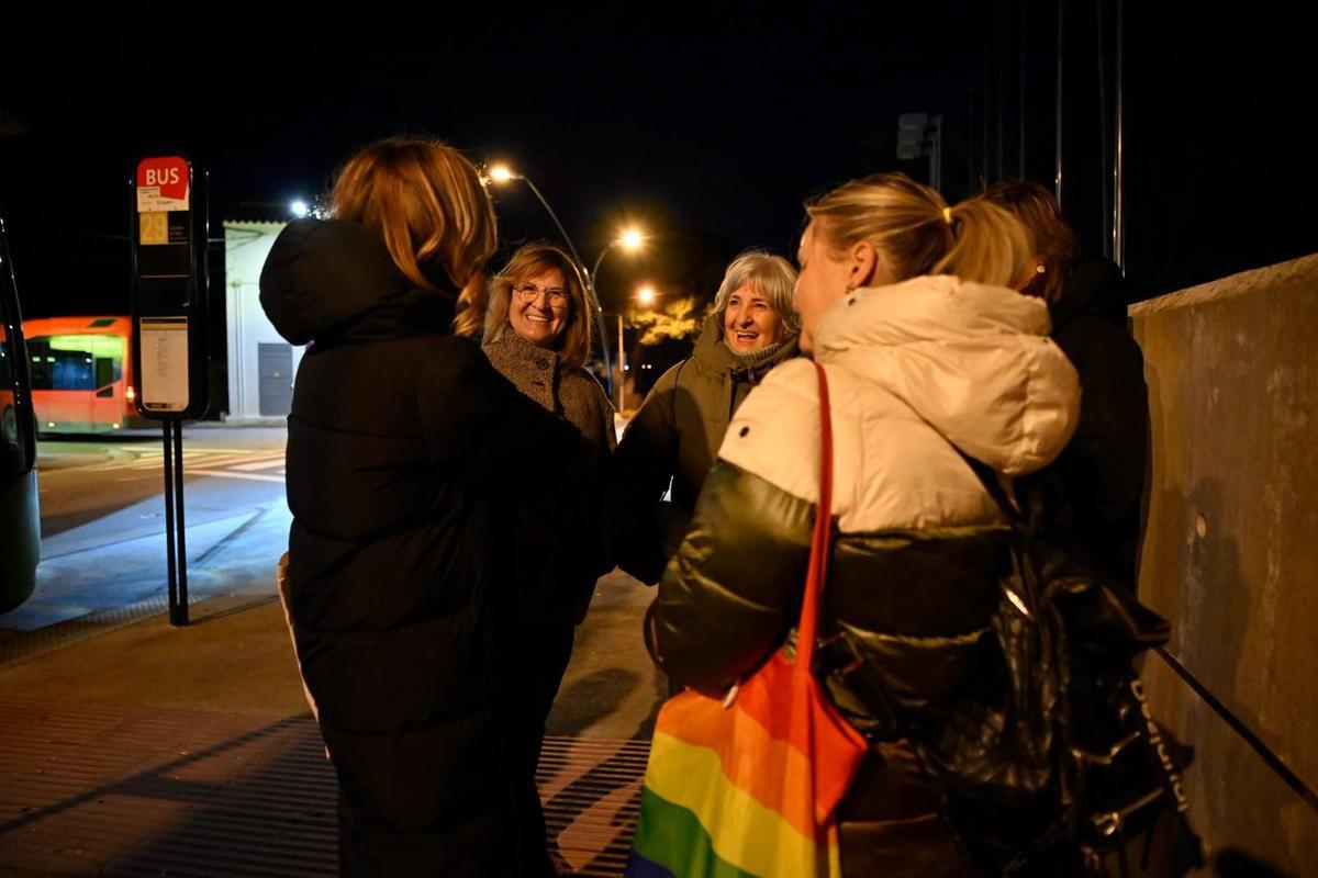 Alegría, en su maratón de final de campaña.