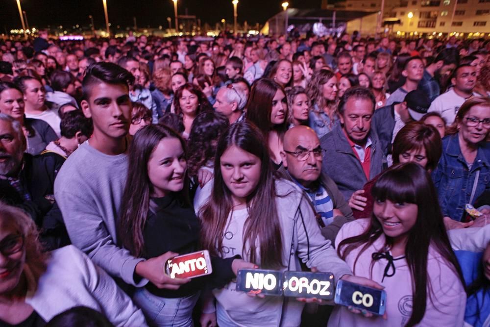 Antonio Orozco llena Poniente