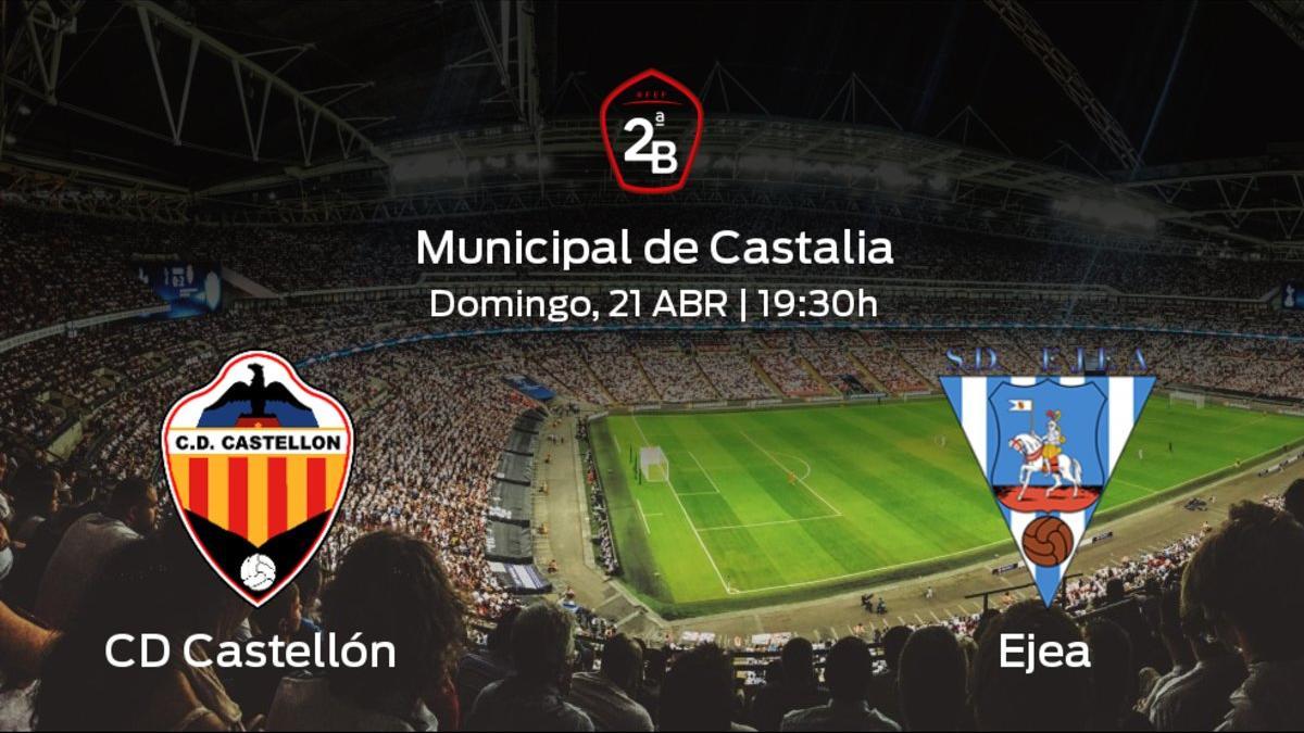 Jornada 34 de la Segunda División B: Previa del duelo Castellón - Ejea