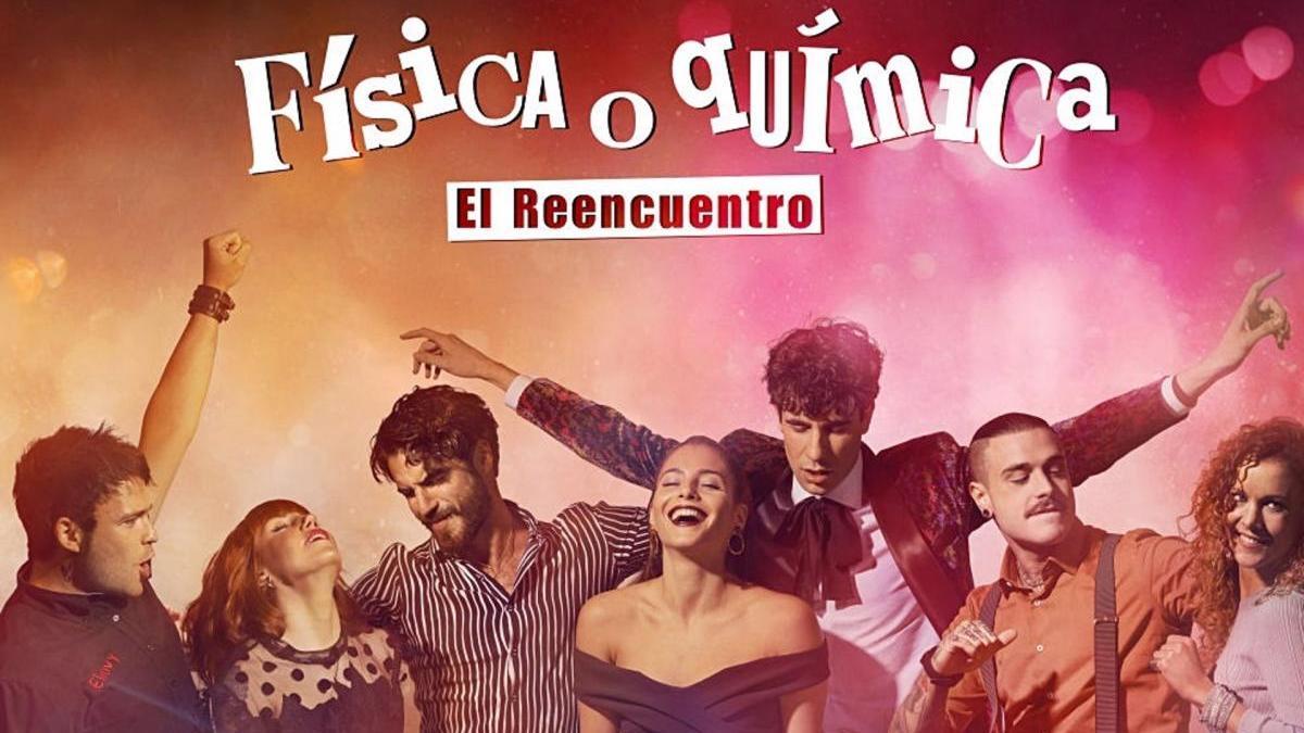 Cartel promocional de &#039;Física y Quimica: el reencuentro&#039;.