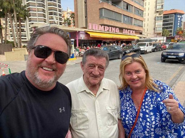 Derek Flynn, la estrella del selfi en Benidorm