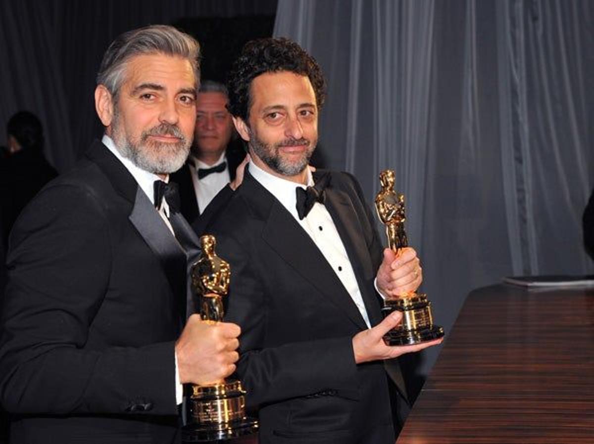 George Clooney y Grant Heslo