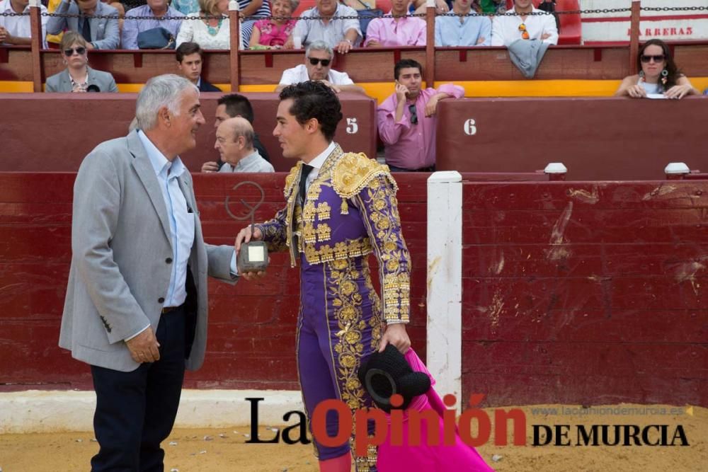 Ambiente en la Condomina durante la novillada de l