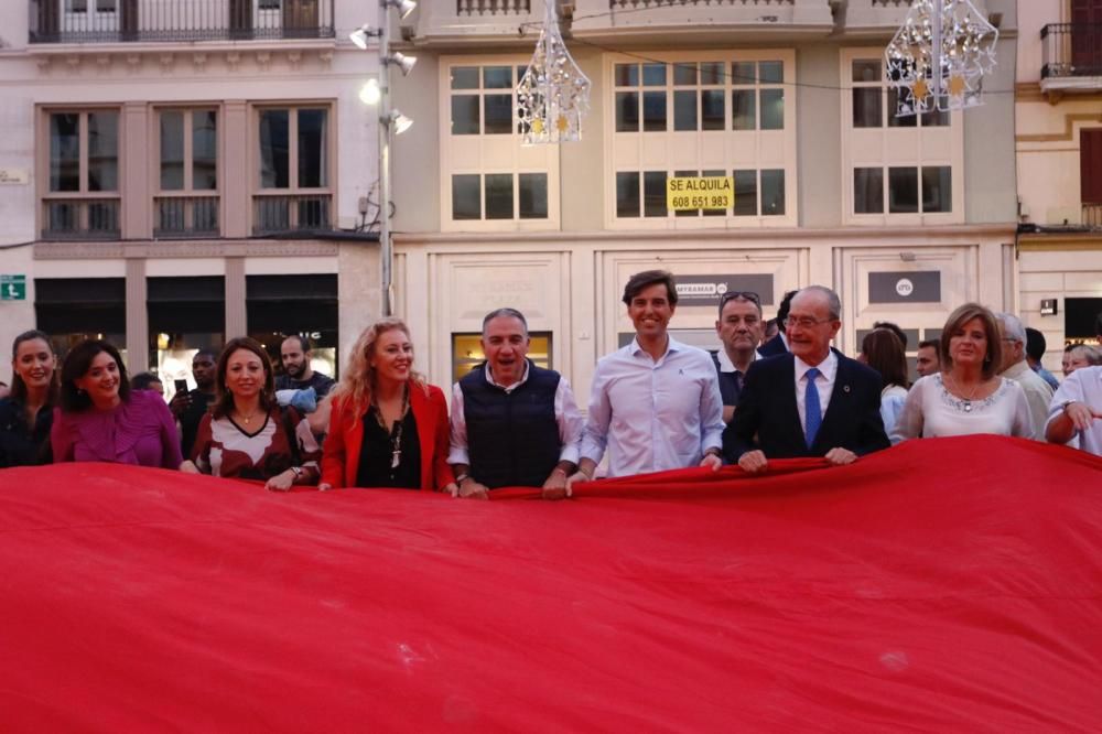 Acto del PP en la plaza de la Constitución