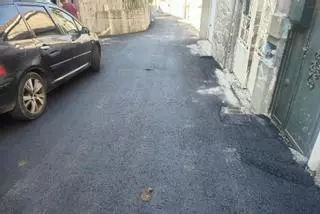 Vecinos de A Torneira temen inundaciones con el nuevo asfalto