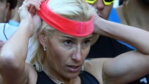 Marta Domínguez, en els seus temps d’atleta