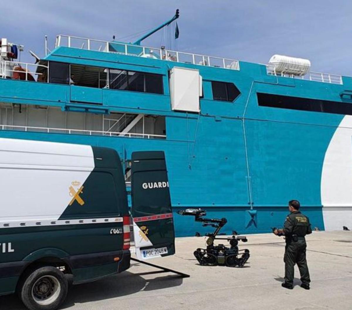Un robot de última generación para desactivar explosivos en barcos