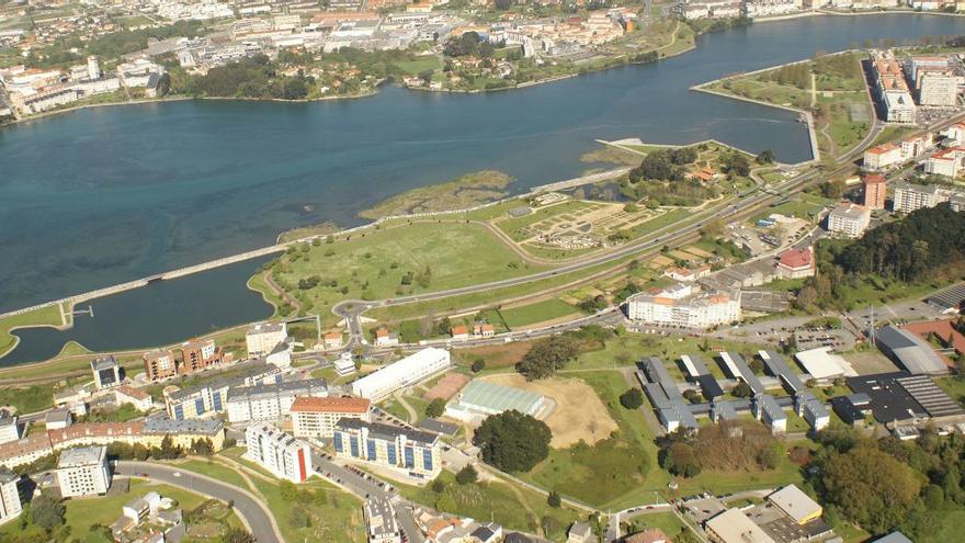 Vista de la ría de O Burgo