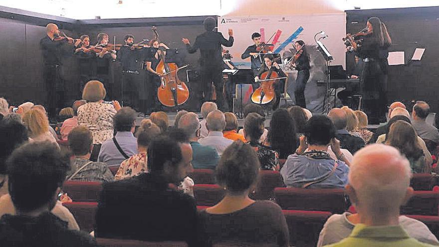 Concierto de la Camerata Gala en Orive, dentro del festival Eutopía