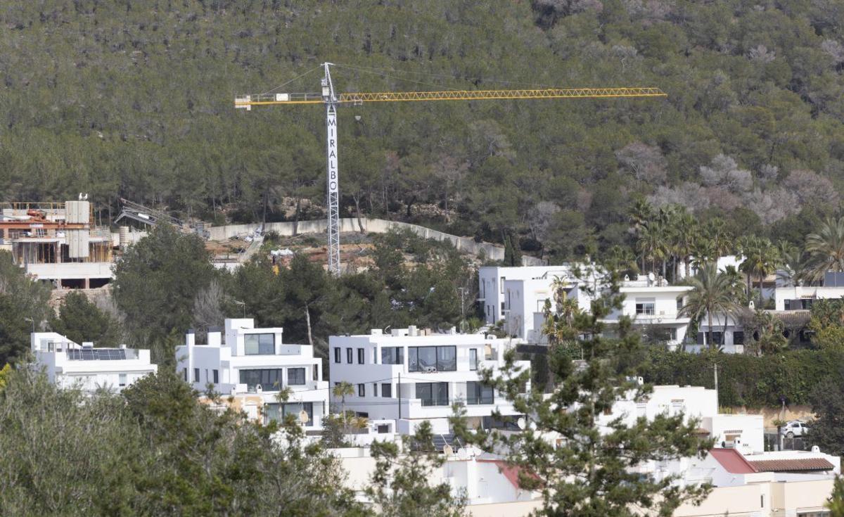 El municipio de Santa Eulària es el que más viviendas nuevas ha construido. | VICENT MARÍ