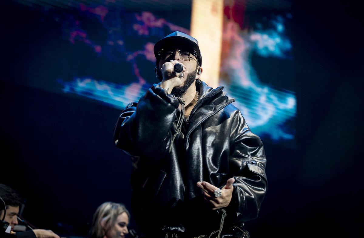 El artista Yandel, en un concierto