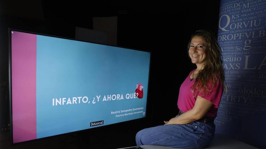 Volver a vivir después de un infarto: así es el vídeo que ha elaborado una investigadora del hospital de Cabueñes para resolver las dudas de pacientes y familiares