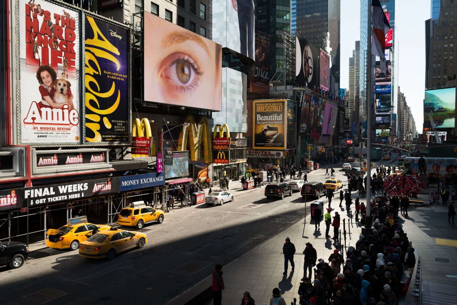 Times Square, Manhattan.