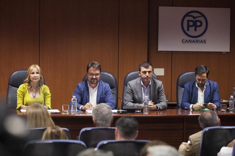 Reunión del comité ejecutivo autonómico del PP.