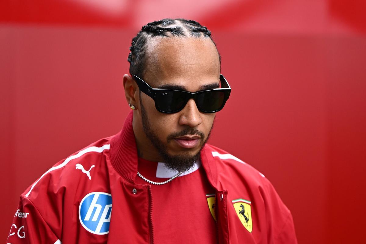 Lewis Hamilton, frustrado con Ferrari