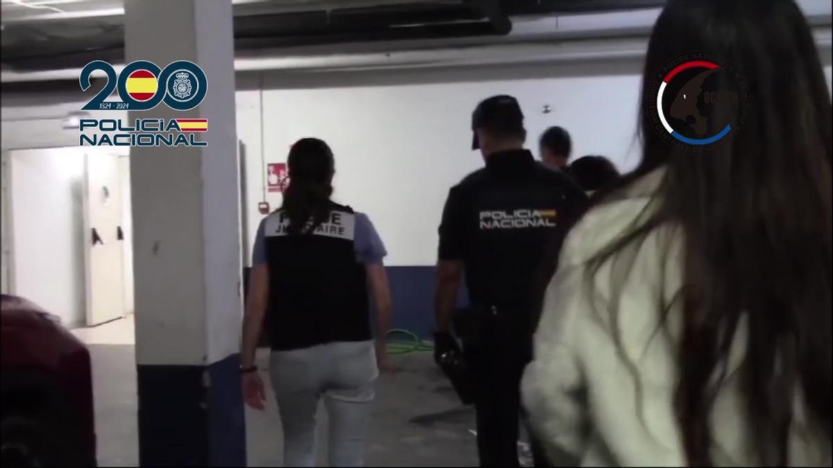 Imagen de una operación contra la trata de la Policía en Lleida