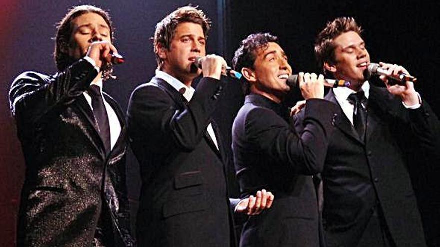 Imagen de un concierto de Il Divo.