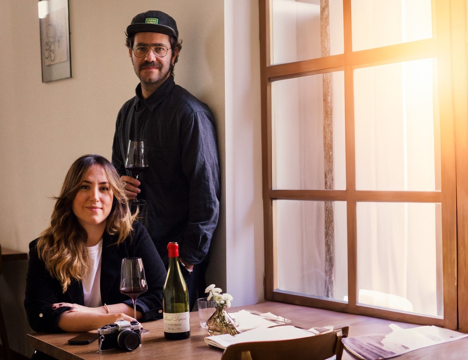 Eduardo Gorostiza y María Luisa Moragas.
