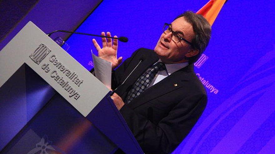 El president de la Generalitat, Artur Mas.