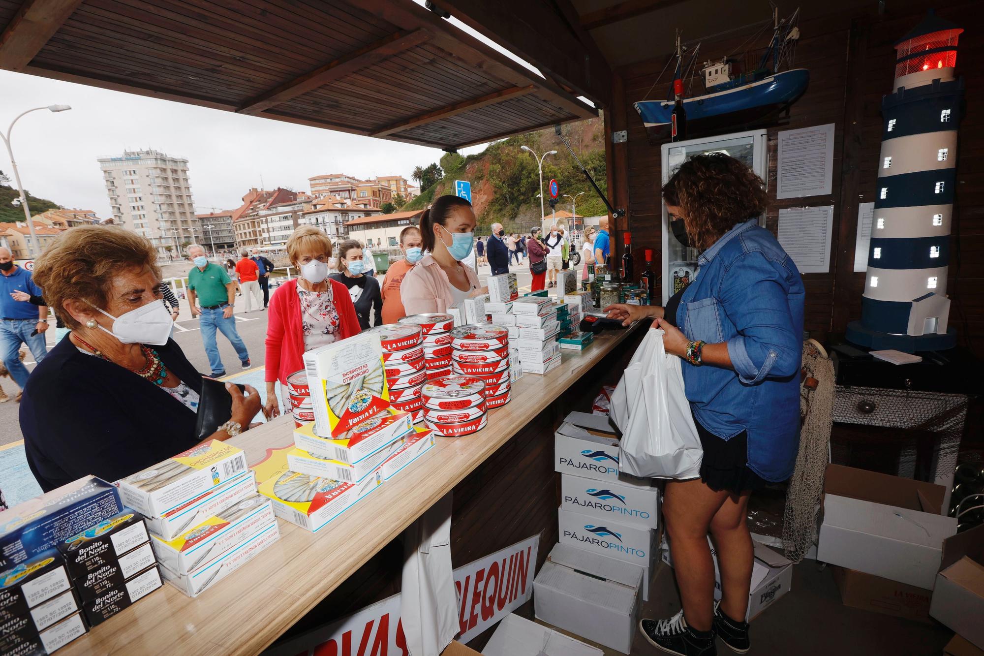 La feria de la conserva, un éxito en Candás