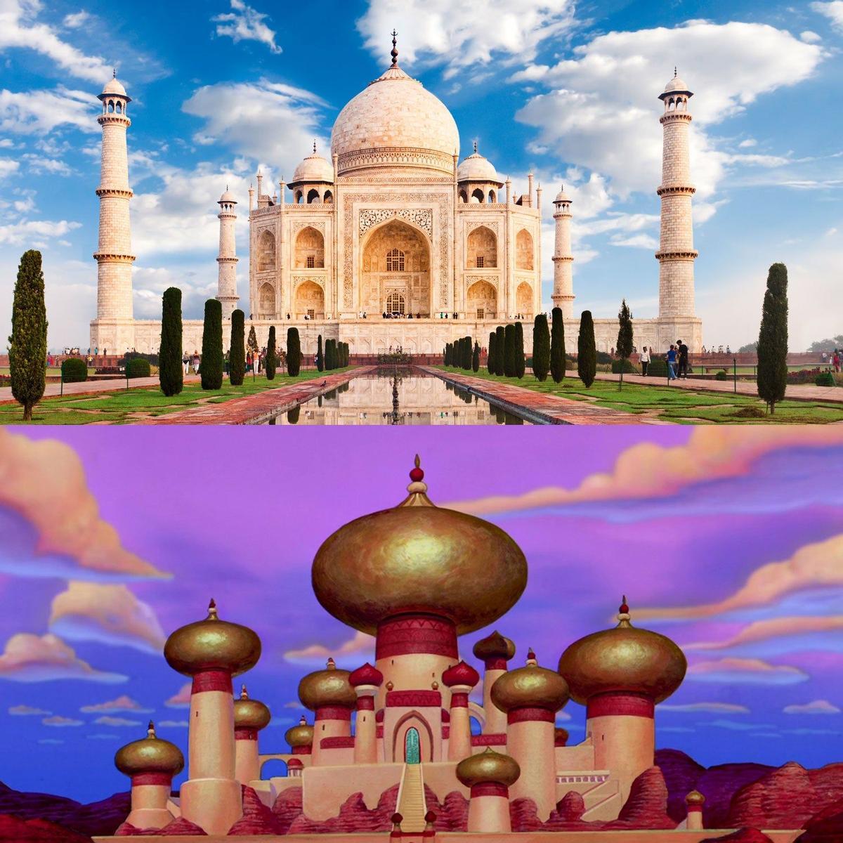Taj Mahal, India - El palacio del sultán Alladín
