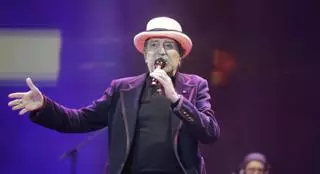 Armengol en silla de pista y Prohens en el gallinero del recital de Sabina